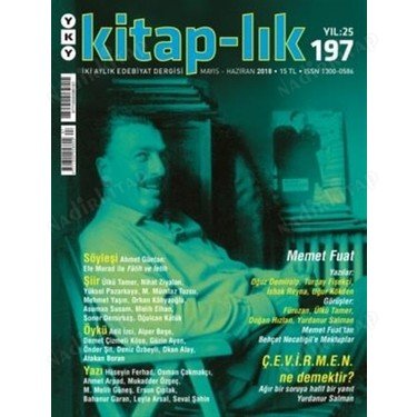 Kitap-Lık Dergisi Sayı 197 / Mayıs - Haziran 2018