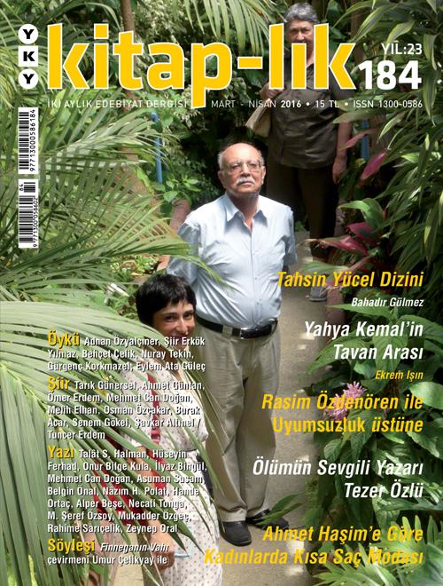 Kitap-Lık Dergisi Sayı 184 / Mart - Nisan 2016