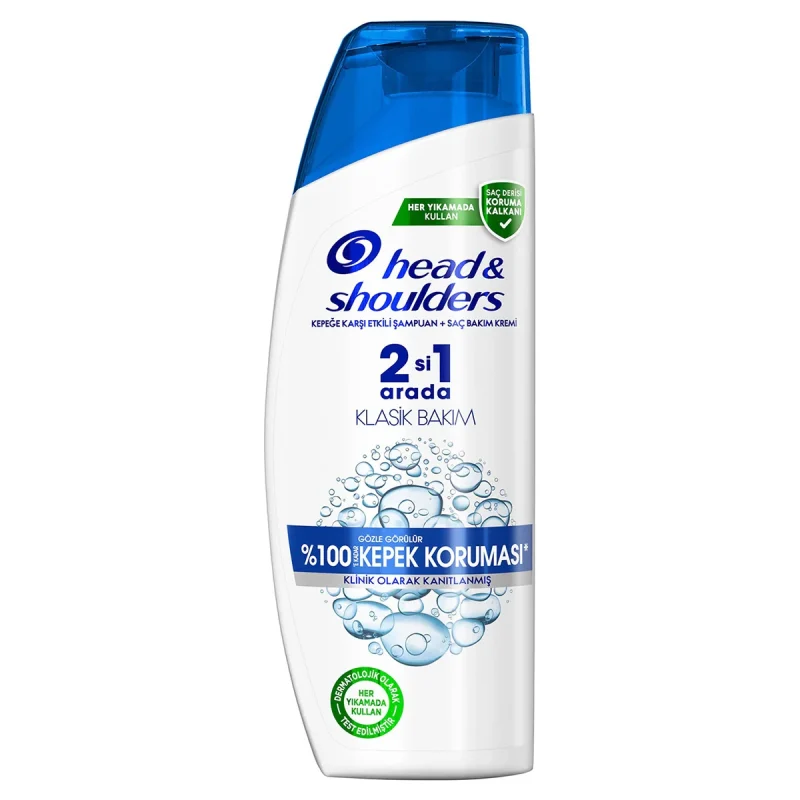Şampuan Head & Shoulders Klasik Bakım 100% Kepek Koruması 250 ml