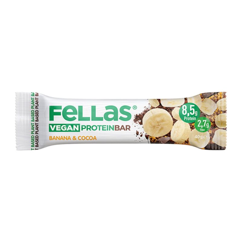 Fellas Vegan Protein Bar Kakao & Yer Fıstığı 40 G