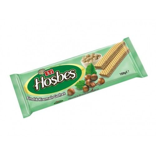 Eti Hoşbeş Fındık Kremalı Gofret 142gr