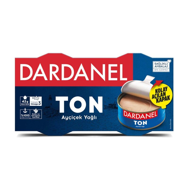 Ton Balığı Dardanel Ayçiçek Yağlı 2X170 gr
