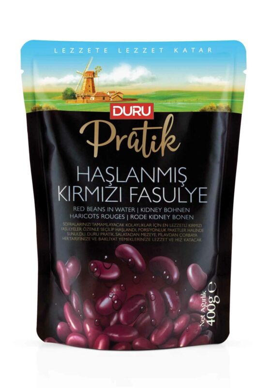 Duru Pratik Haşlanmış Kırmızı Fasulye 400 gr