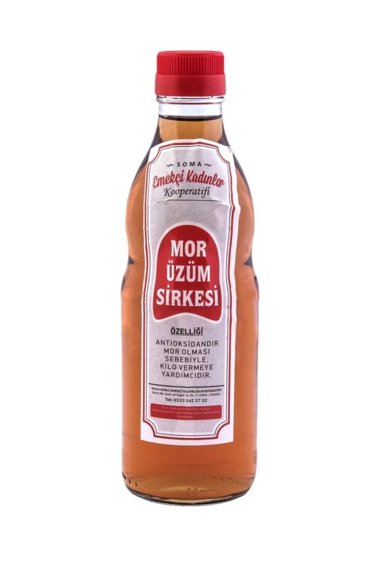 Mor Üzüm Sirkesi 500 gr Emekçi Kadınlar Koop