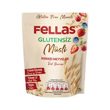 Fellas Glutensiz Müsli Kırmızı Meyveler 270g