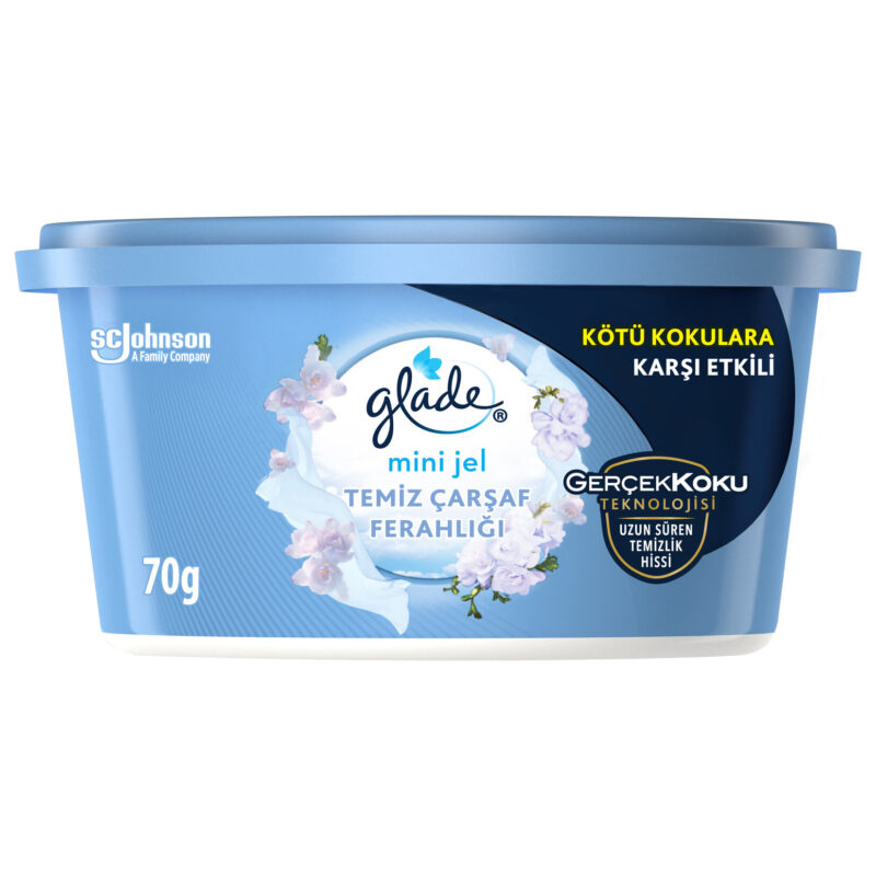 Glade Temiz Çarşaf Ferahlığı Oda Kokusu Mini Jel 70 gr