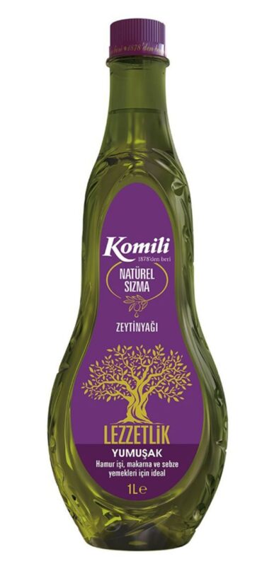 Komili Lezzetlik Yumuşak Natürel Sızma Zeytinyağı 1 lt