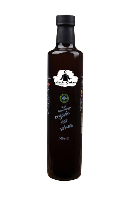 Organik Nar Sirkesi 500 ml (Yöreden Mutfağa)