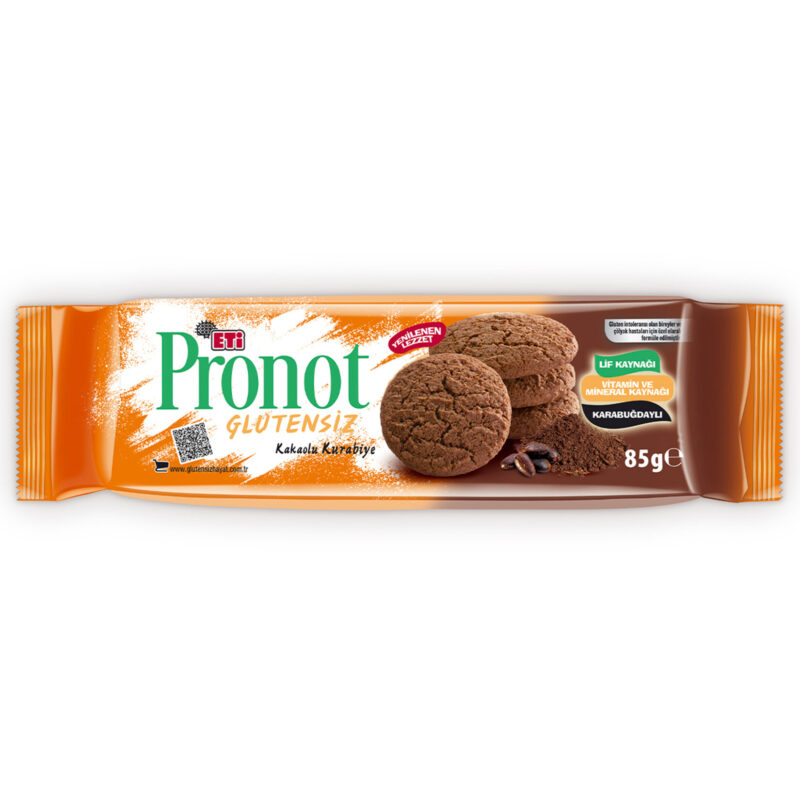 Eti Pronot Glutensiz Kakaolu Kurabiye 85 gr